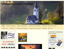 Tablet Screenshot of chattanoogaareachurches.com